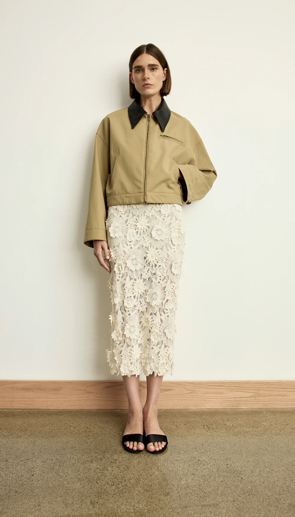 Applique Pencil Skirt - Image 5