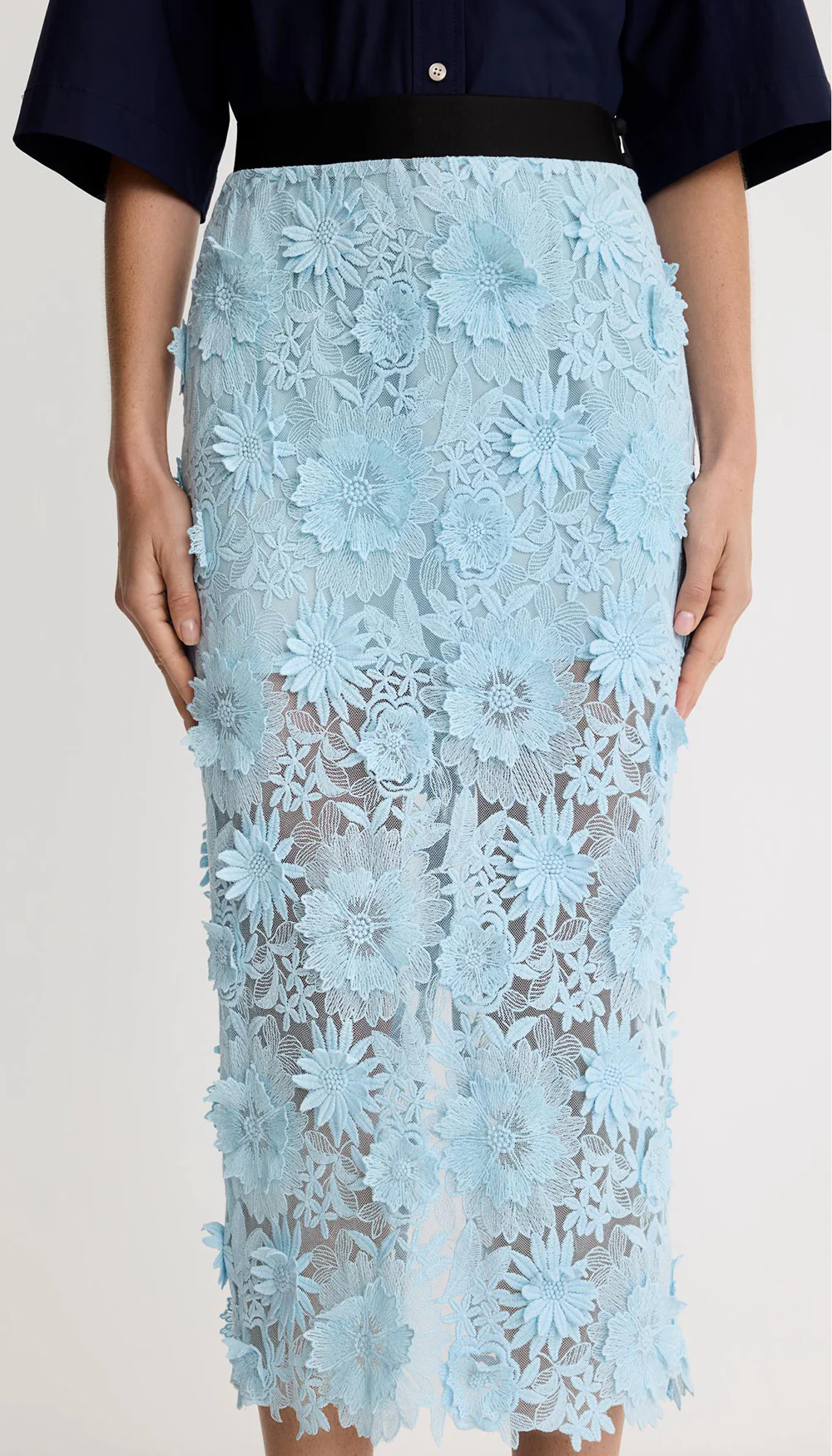 Applique Pencil Skirt - Image 3