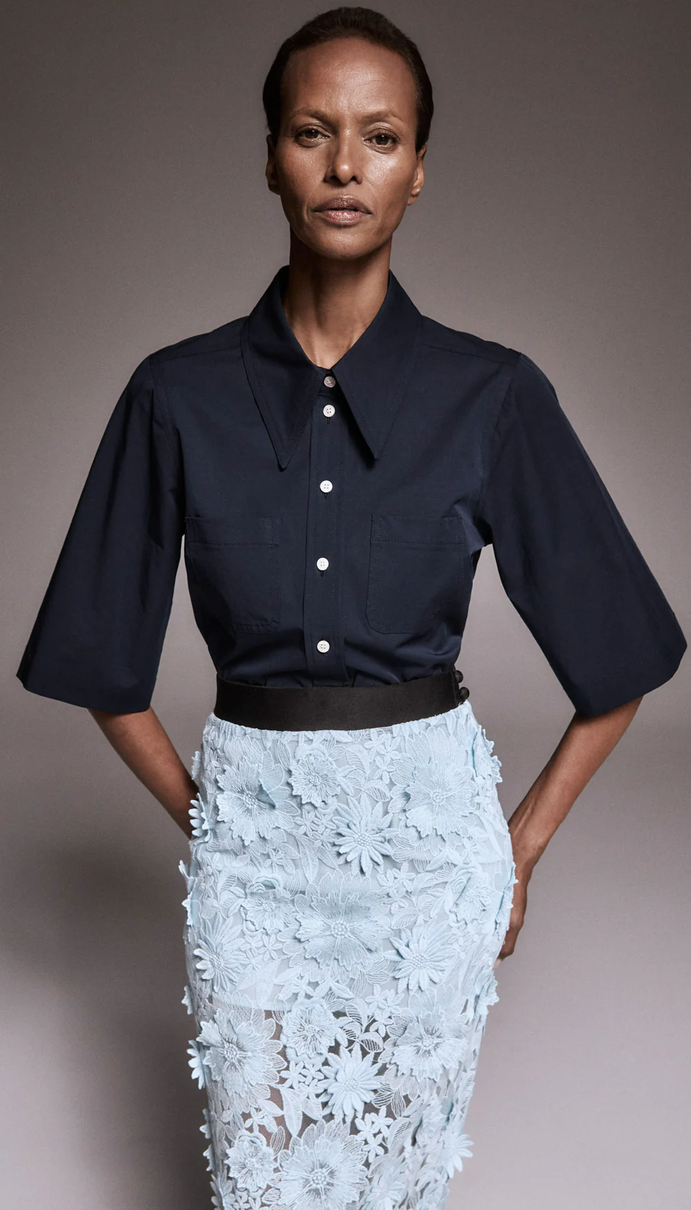 Applique Pencil Skirt - Image 7