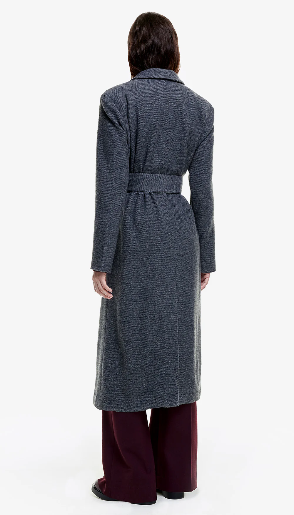 Belted Wrap Coat - Image 3