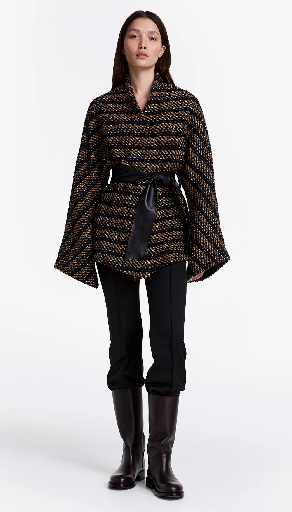 Belted Wrap Jacket - Image 2