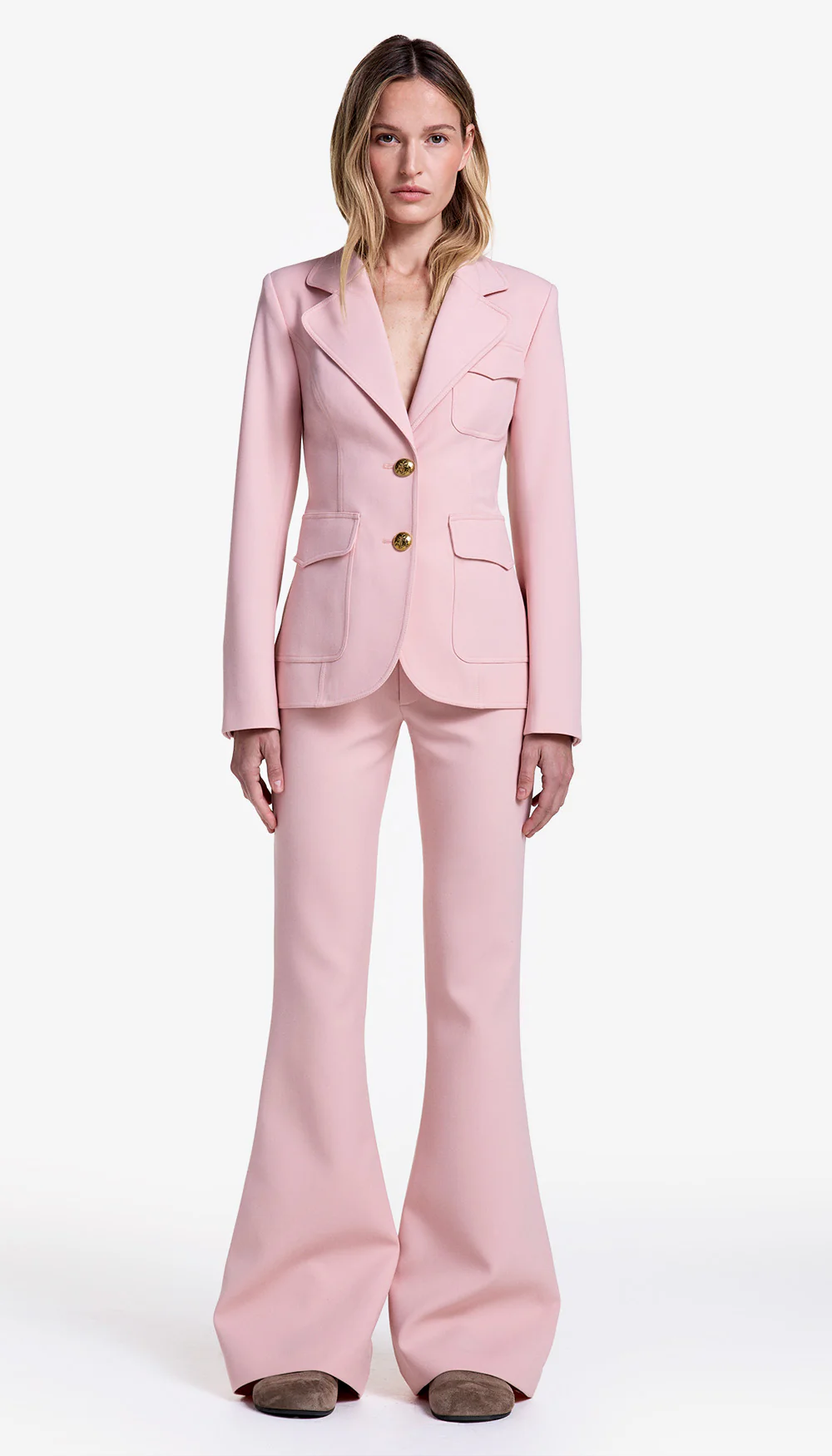 Two Button Patch Pocket Blazer - Image 2