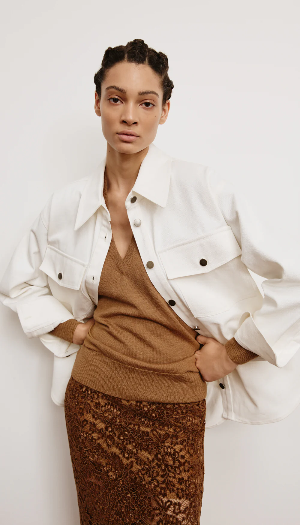 Boyfriend V-Neck Sweater - Image 7