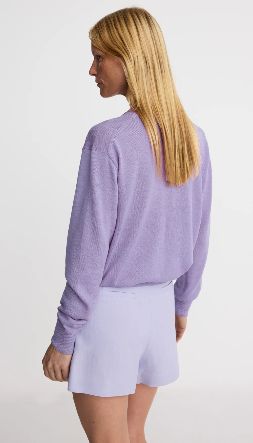 Boyfriend V-Neck Sweater - Image 4