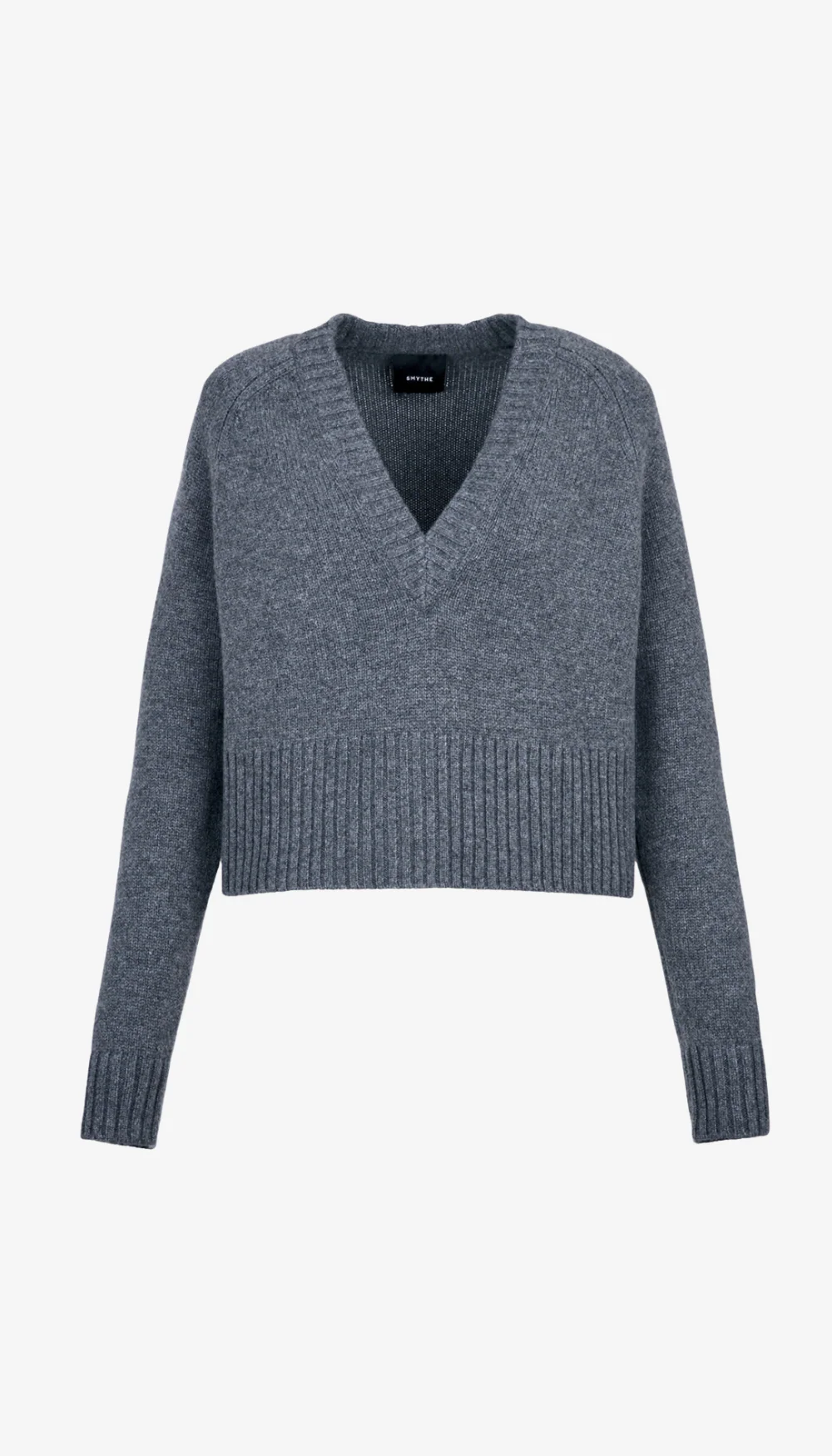 Cashmere V-Neck Sweater - Image 3