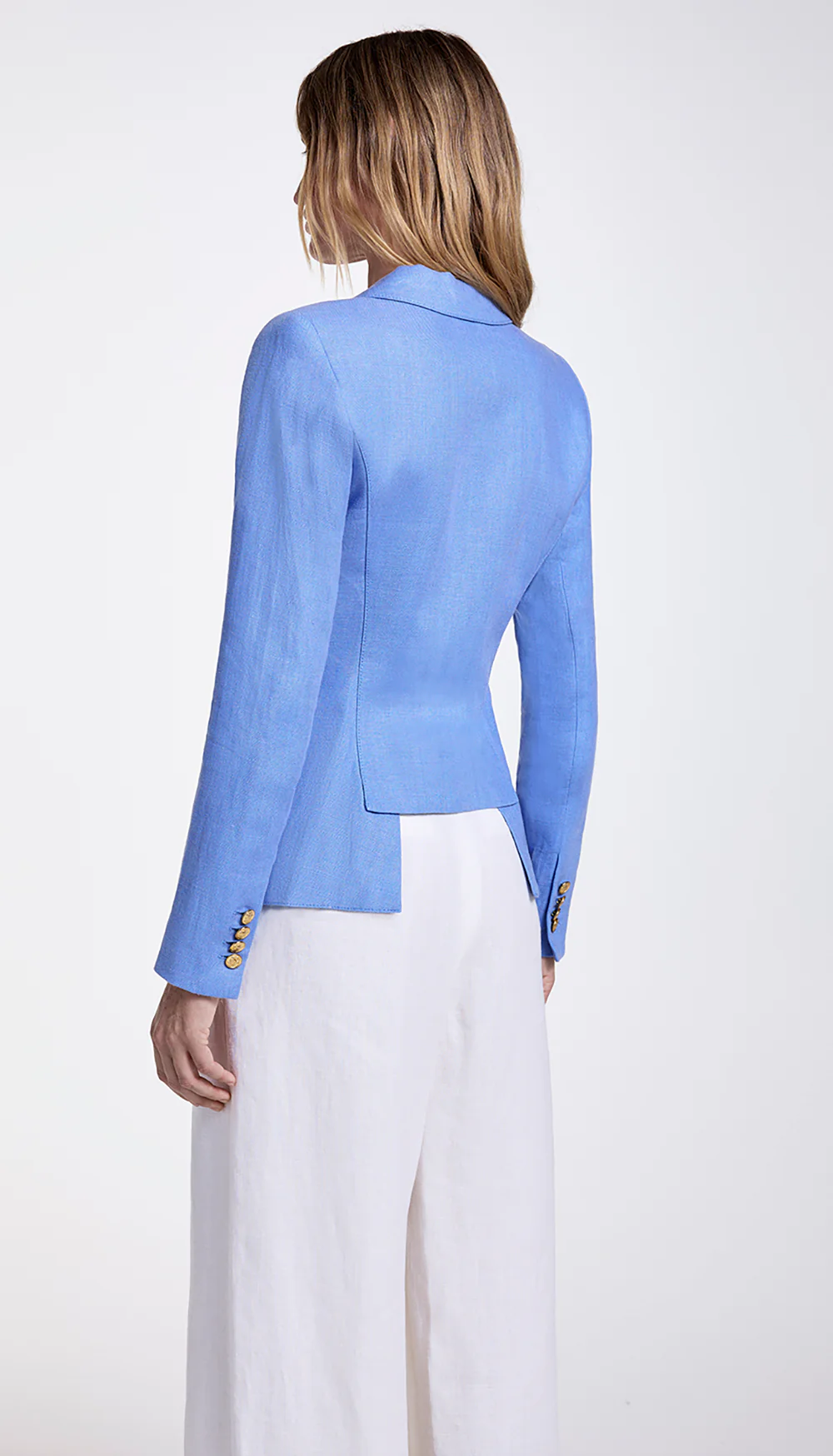 Linen Classic Duchess Blazer - Image 4