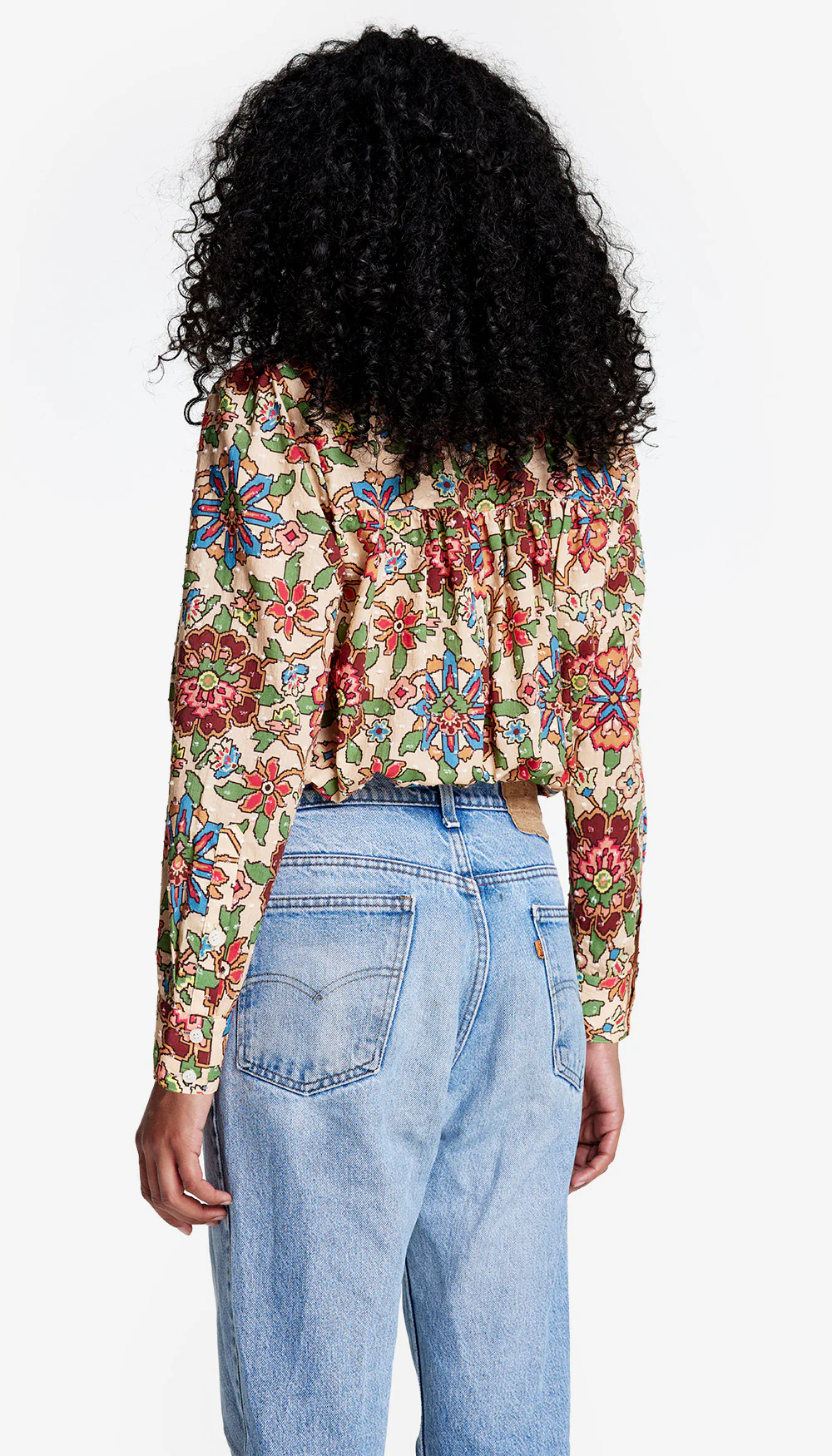 Classic Shirred Blouse - Image 2