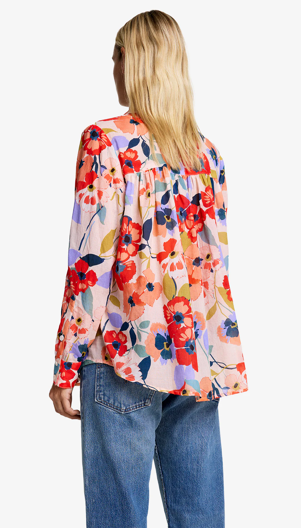 Classic Shirred Blouse - Image 2