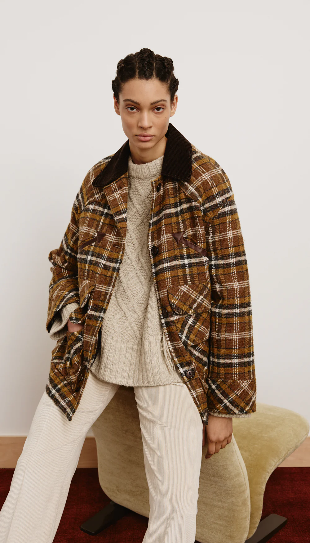 Crewneck Fringe Sweater - Image 4