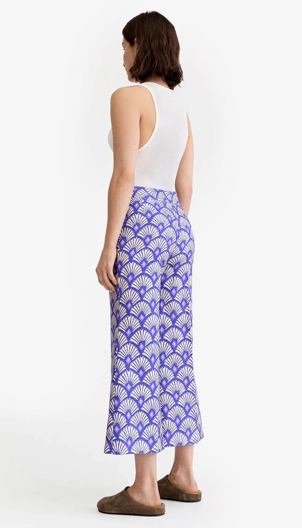 Cropped Patch Pocket Pant - Image 3
