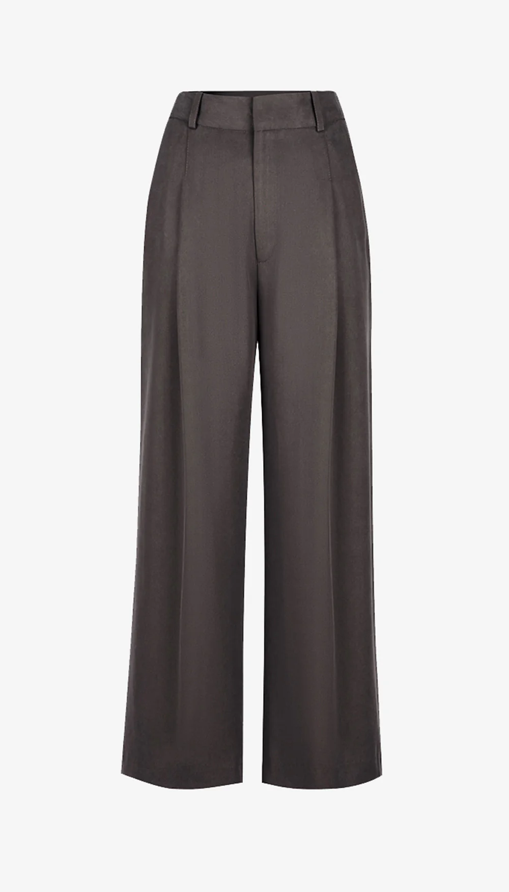 Cropped Pleated Trouser - Image 4