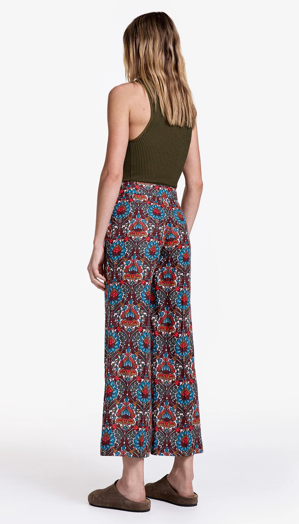 Cropped Side Zip Pant - Image 3