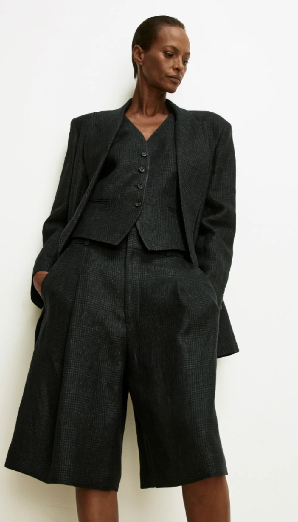 DB Peaked Lapel Blazer - Image 6