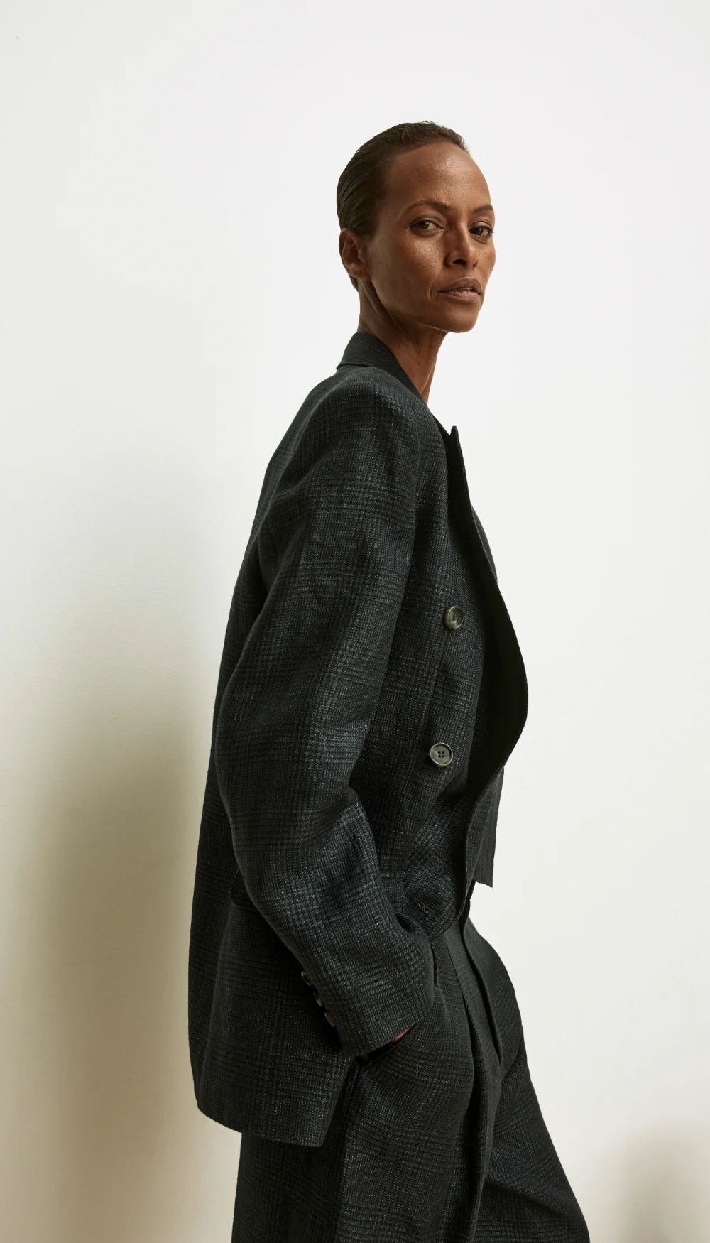 DB Peaked Lapel Blazer - Image 7