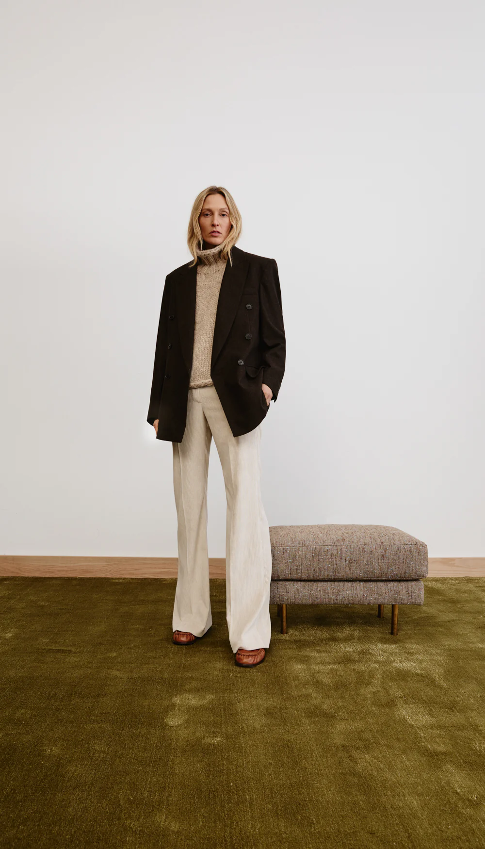 DB Peaked Lapel Blazer - Image 4
