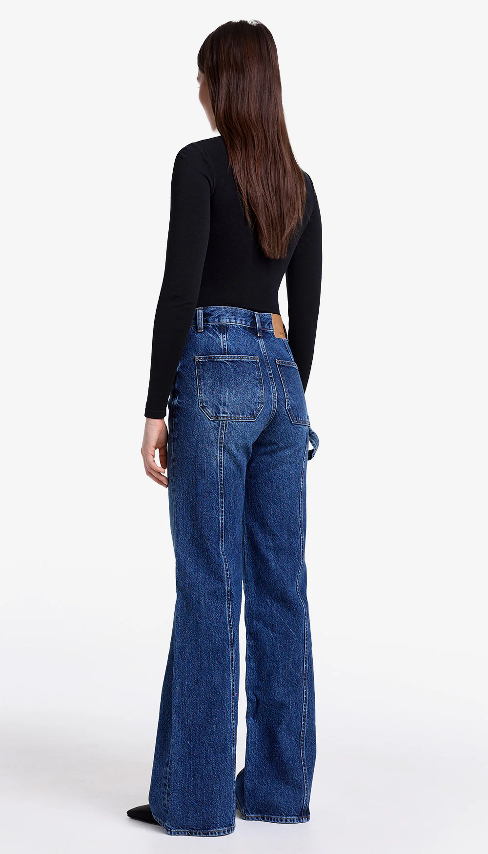 Dove Carpenter High Rise Wide Leg Jean - Image 5