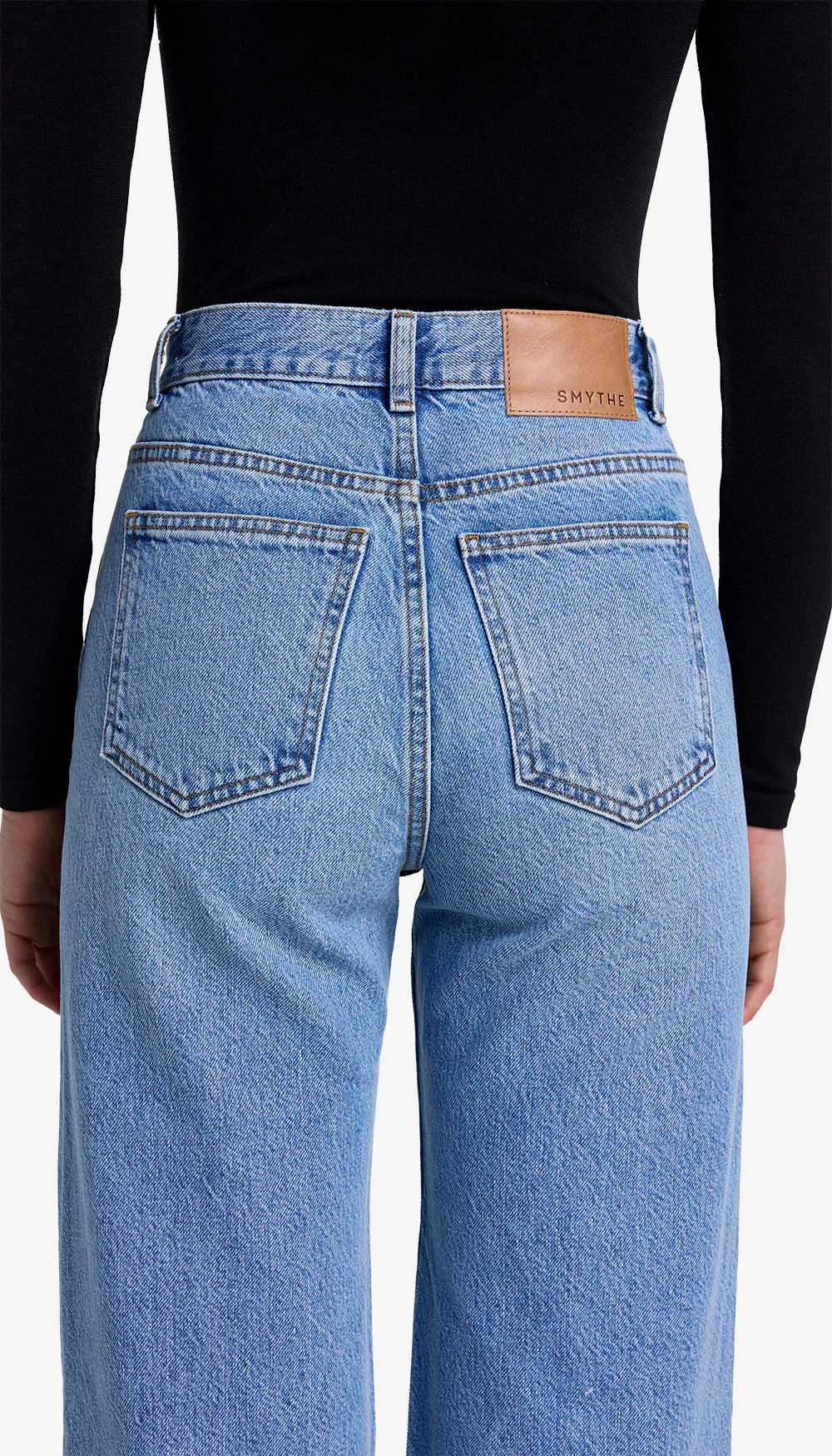 Dove High Rise Wide Leg Jean - Image 3
