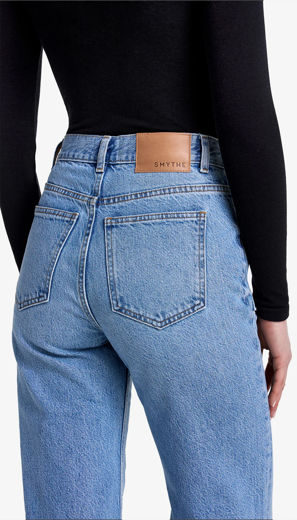 Dove High Rise Wide Leg Jean - Image 4