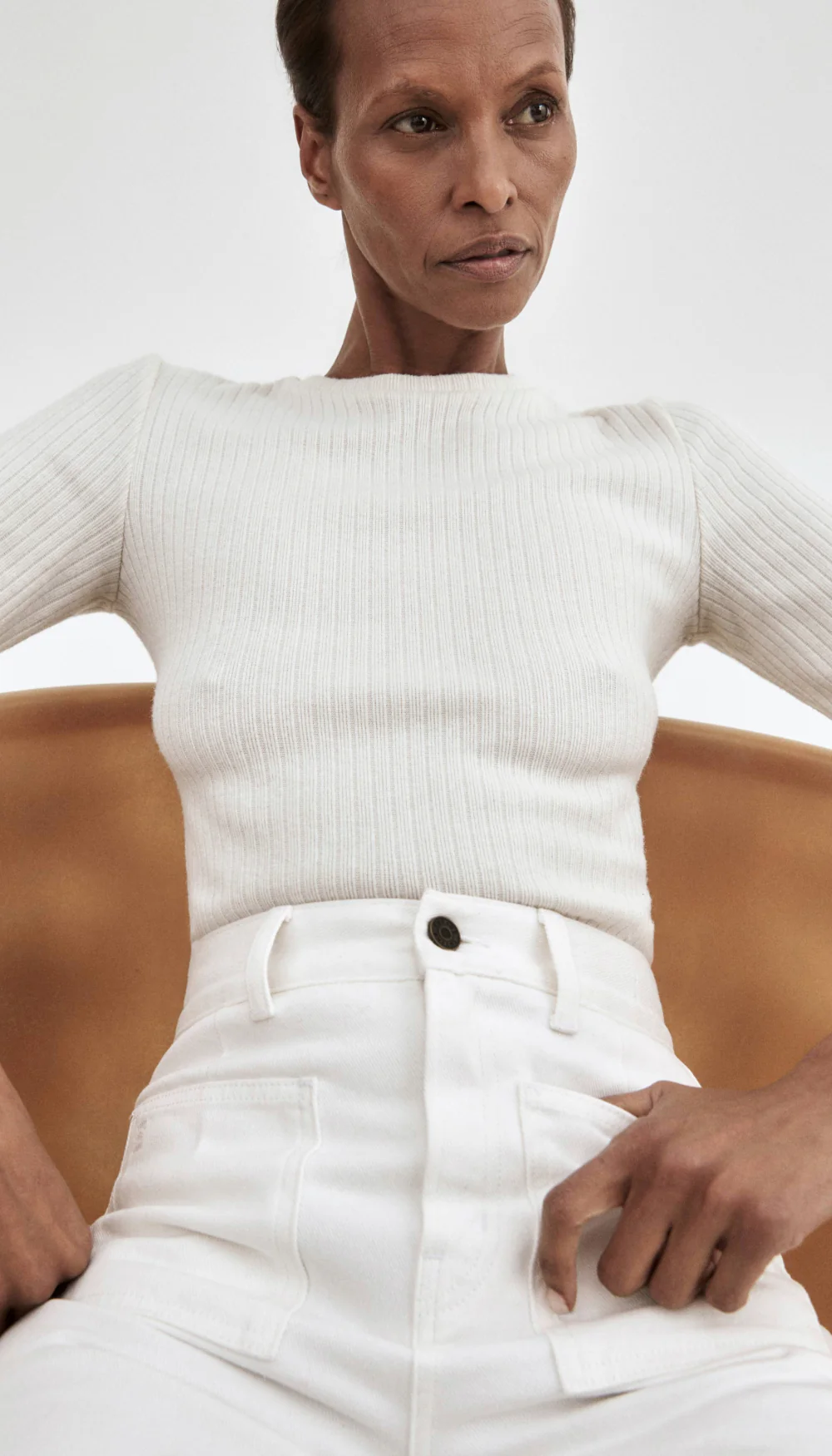 Dove High Rise Wide Leg Jean - Image 7