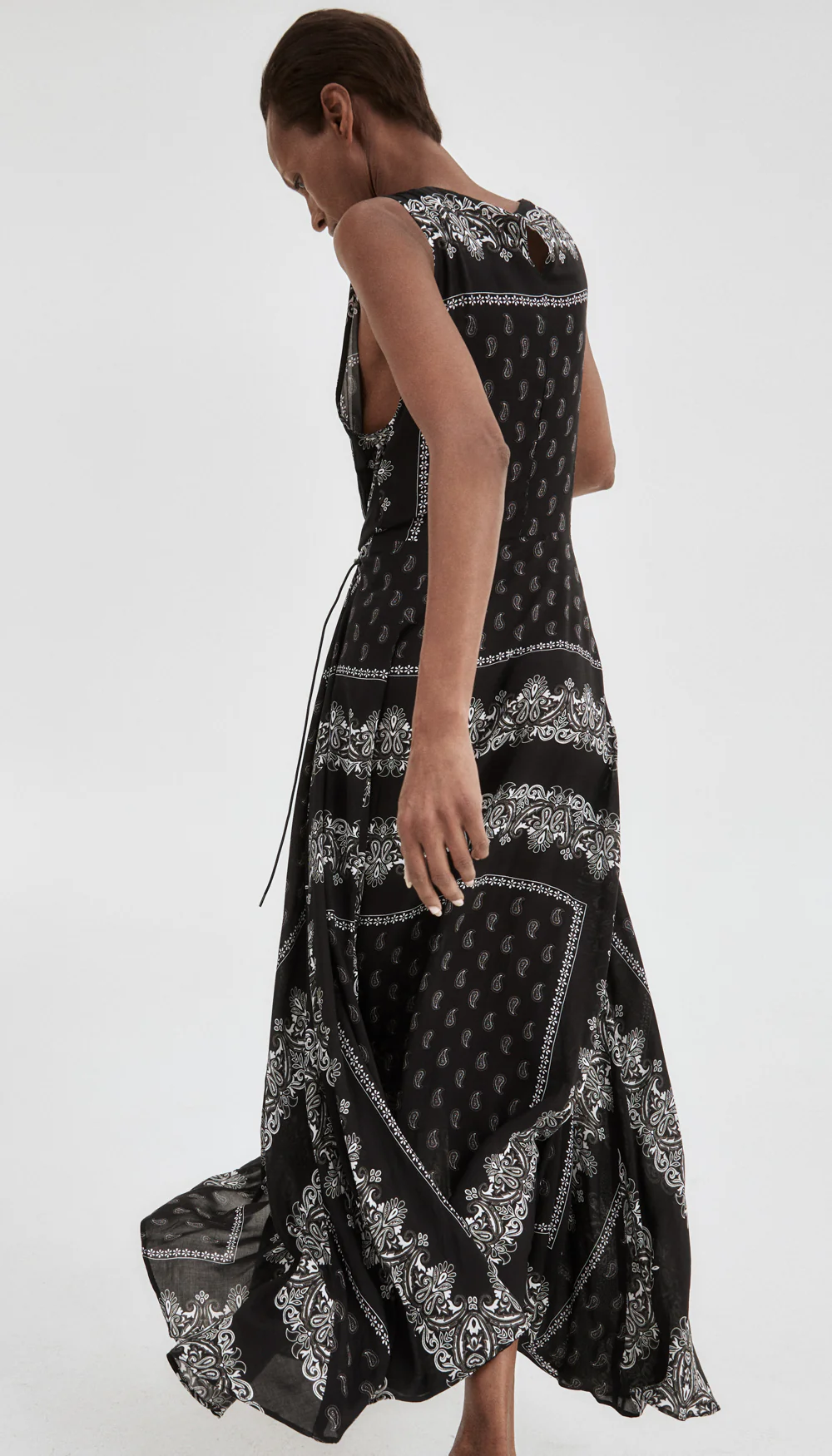 Drawstring Maxi Dress - Image 4