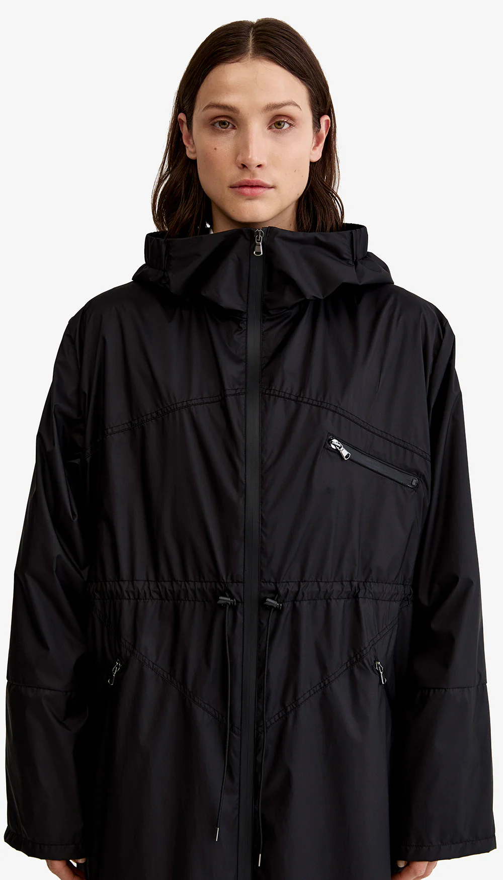 Drawstring Rain Shell - Image 2