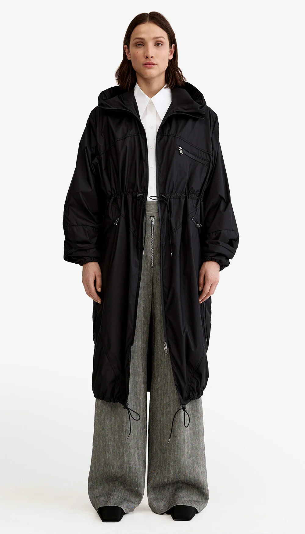Drawstring Rain Shell - Image 3