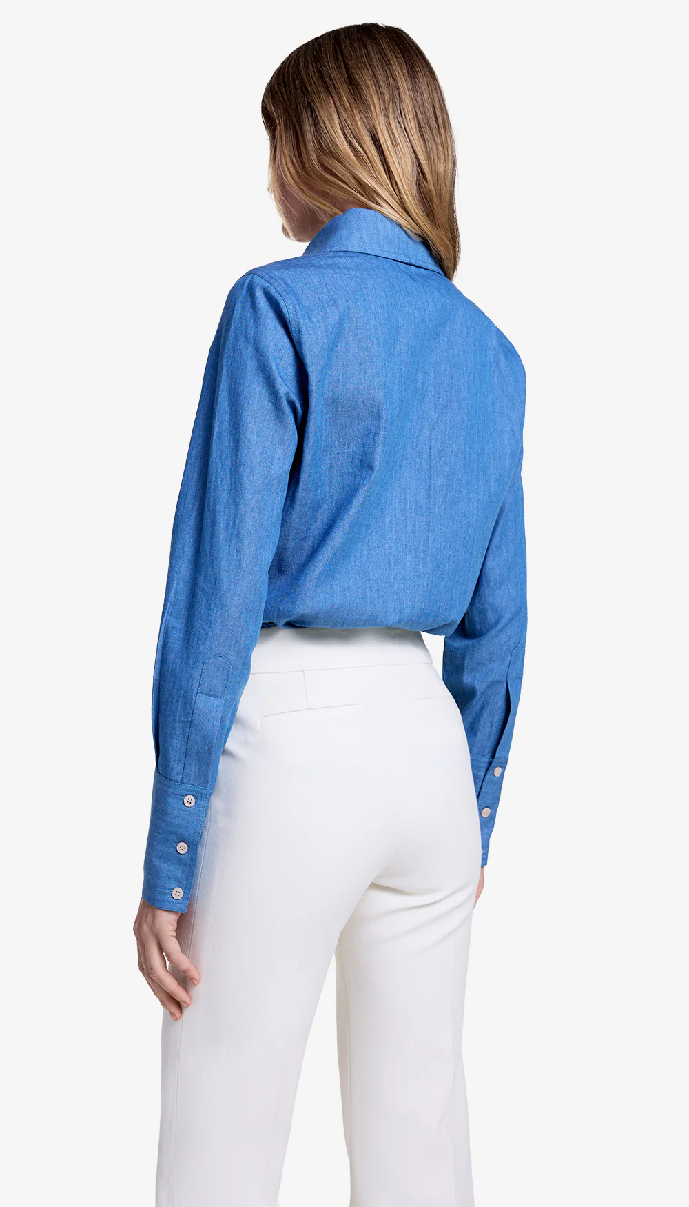 Embroidered Point Collar Shirt - Image 2