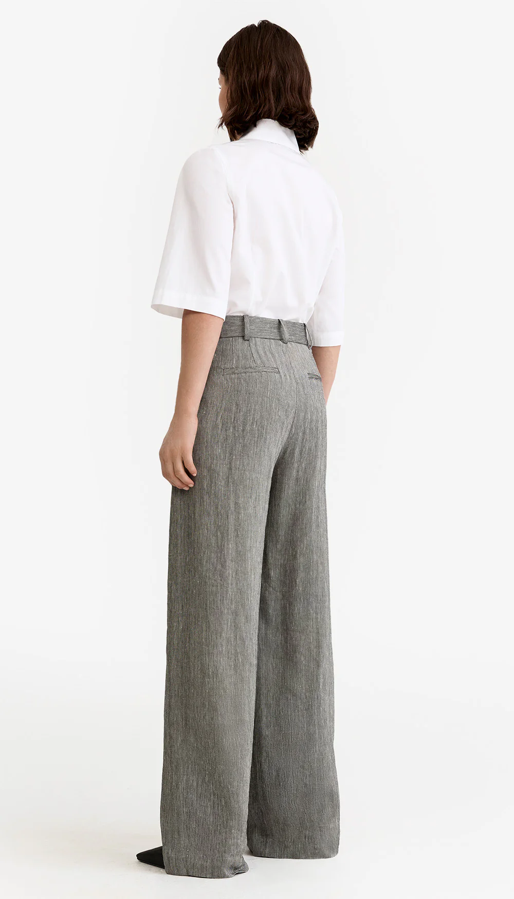 Exposed Zip Pleated Pant - Image 4