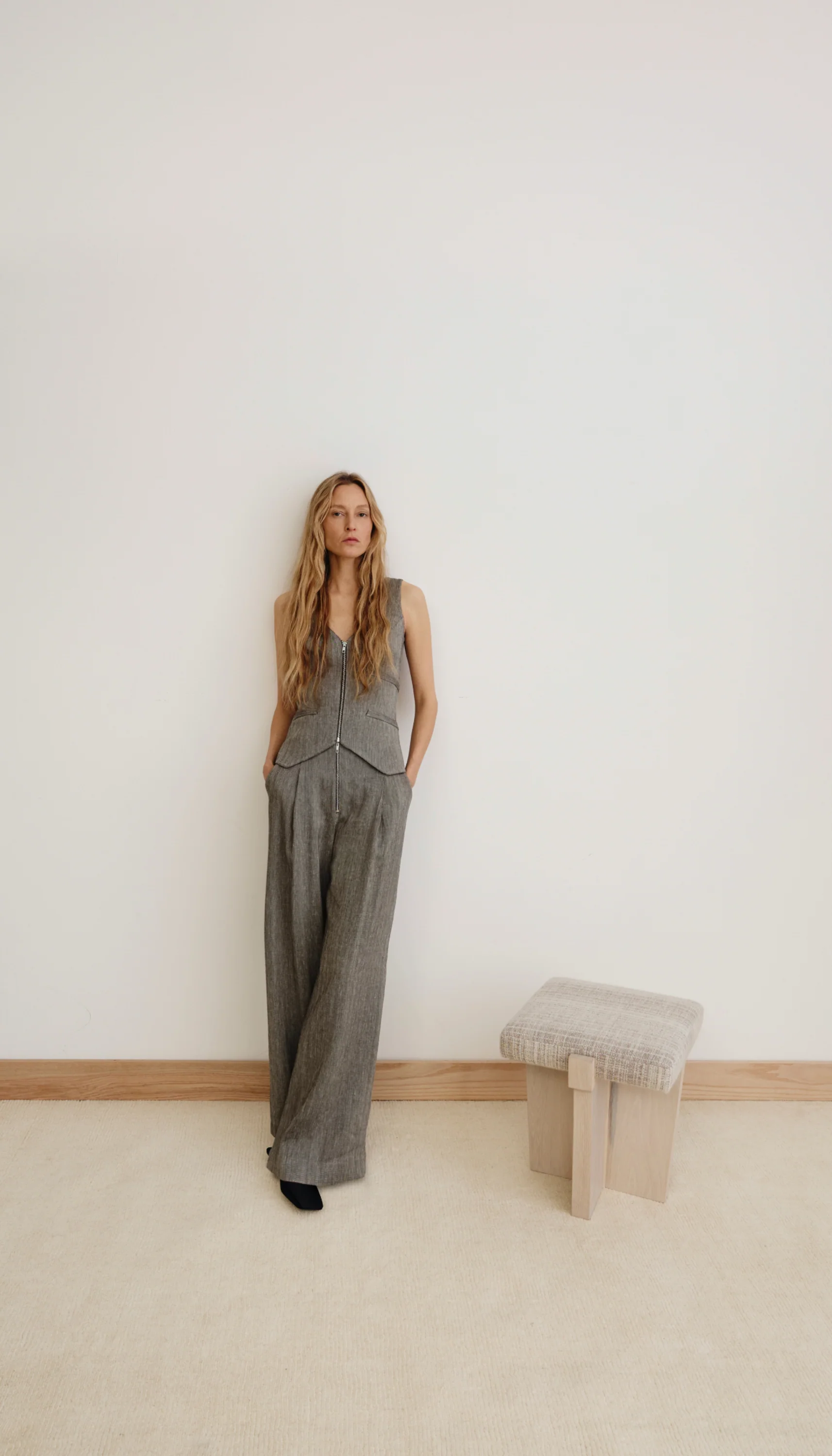 Exposed Zip Waistcoat - Image 6