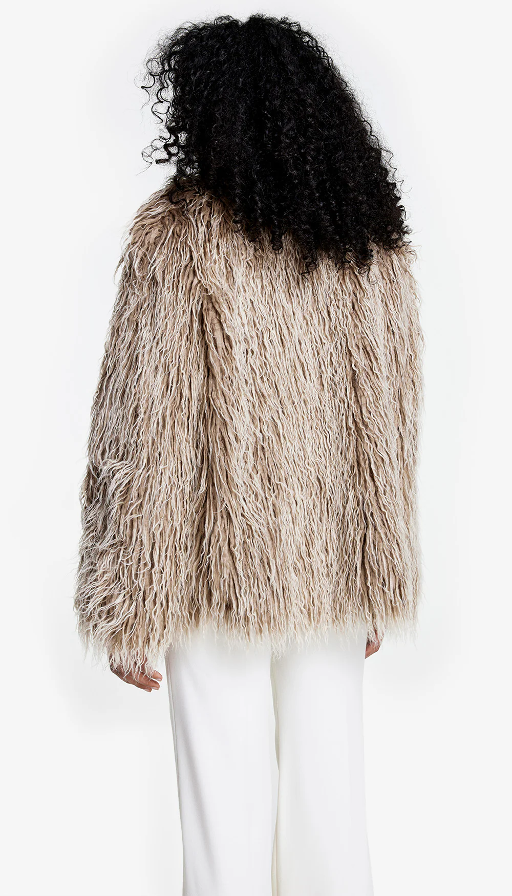Faux Fur Swing Jacket - Image 2