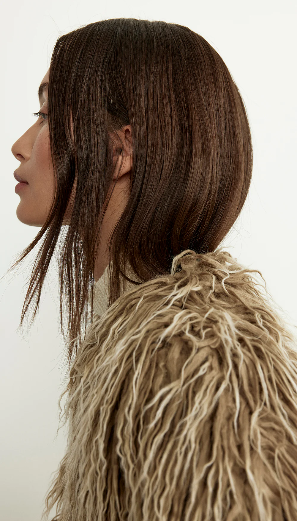Faux Fur Swing Jacket - Image 5