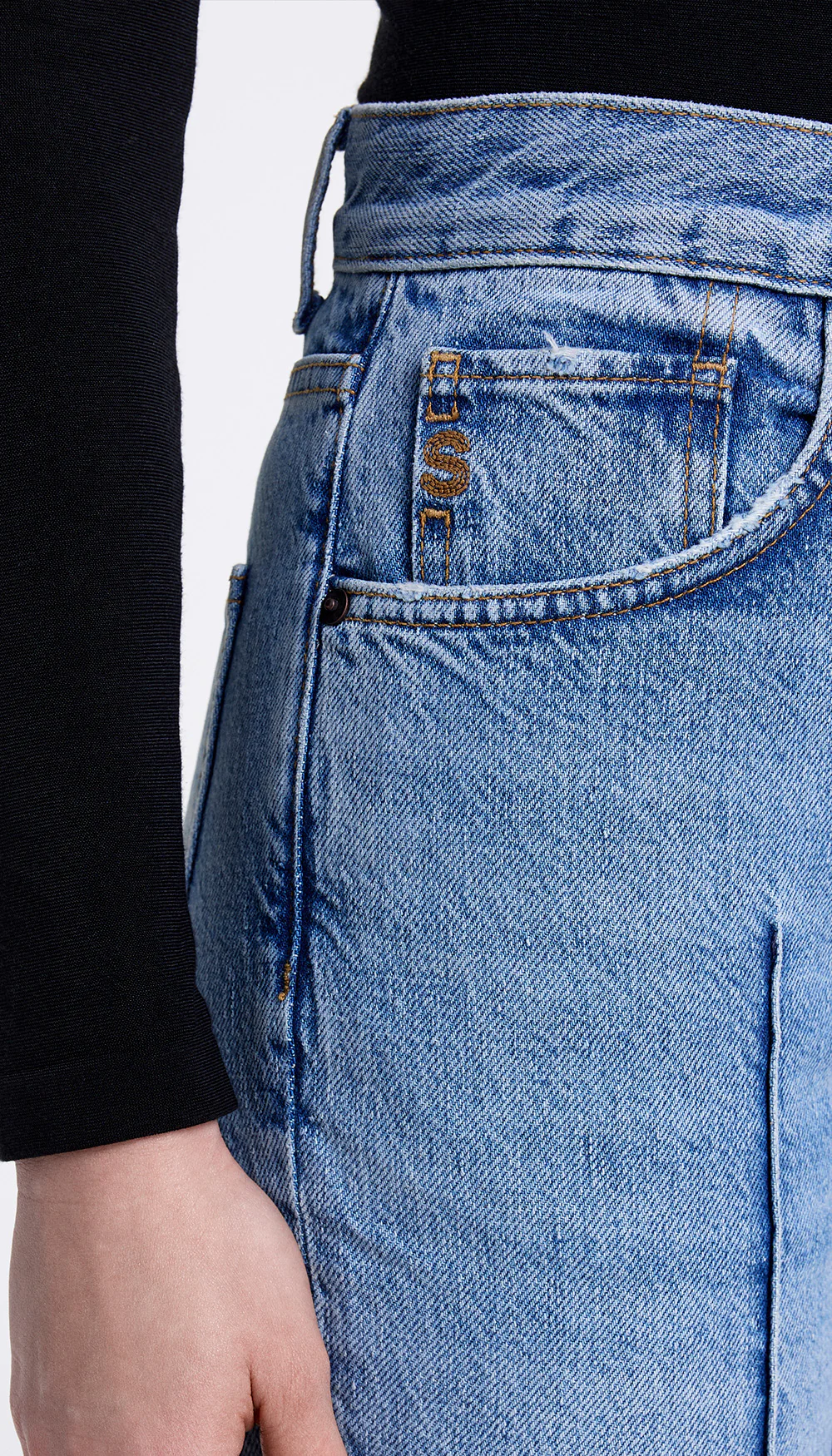 Finch High Rise Cropped Bootcut Jean - Image 3