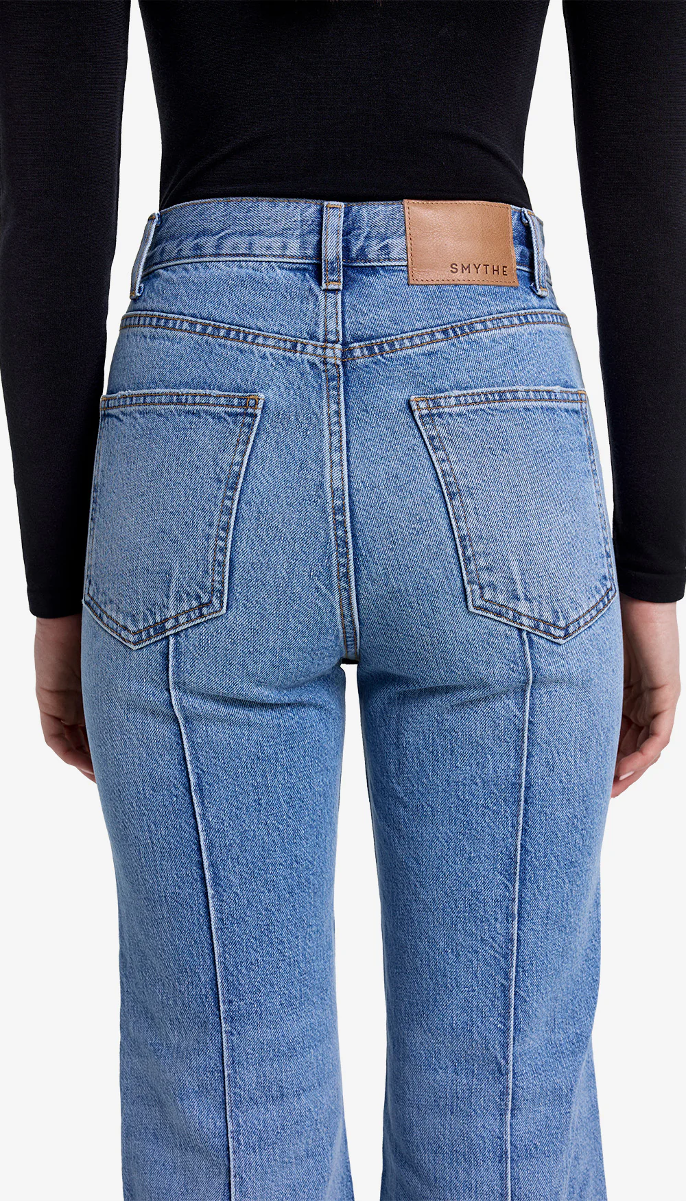 Finch High Rise Cropped Bootcut Jean - Image 4