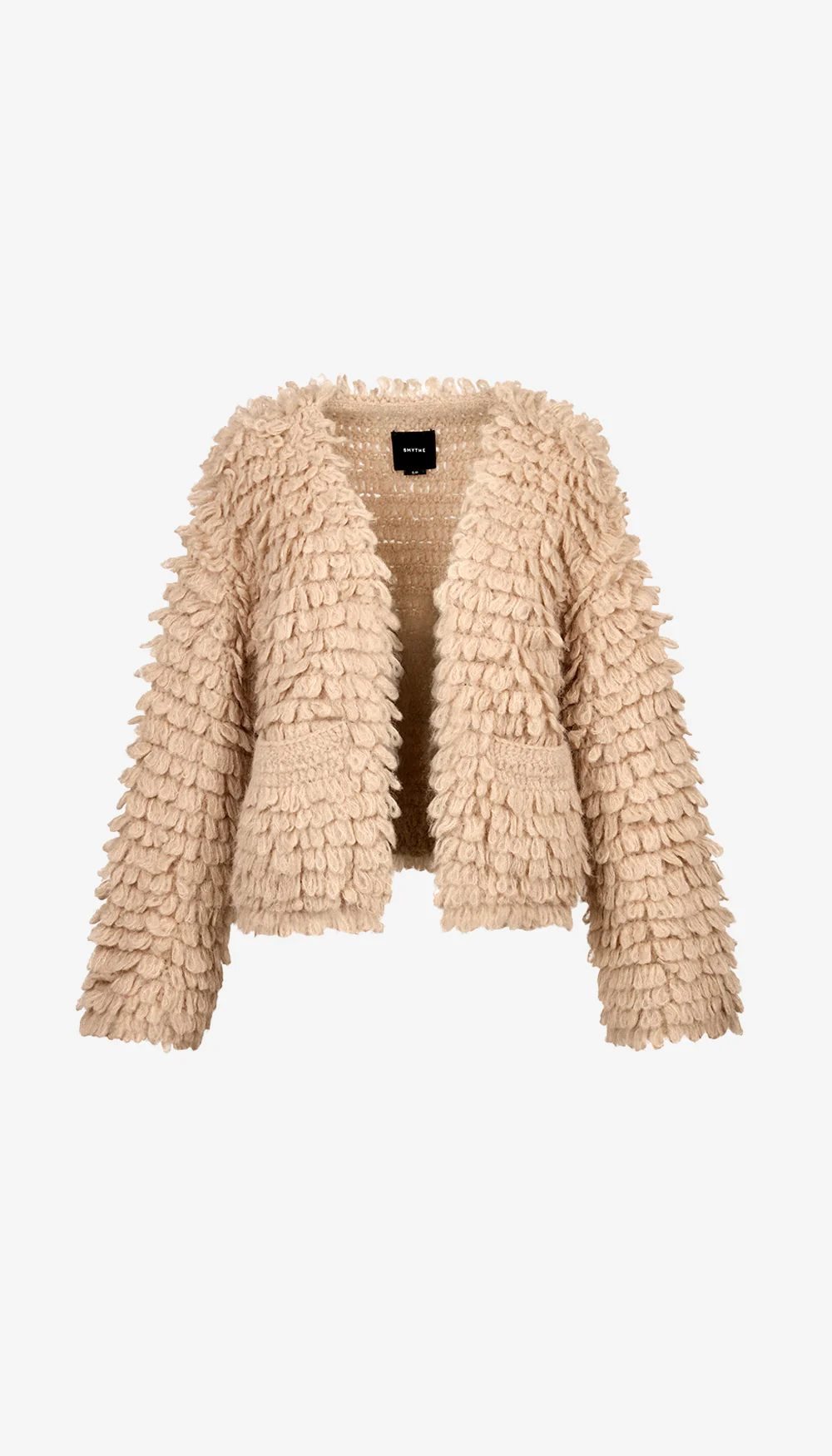 Handknit Loop Stitch Cardi - Image 3