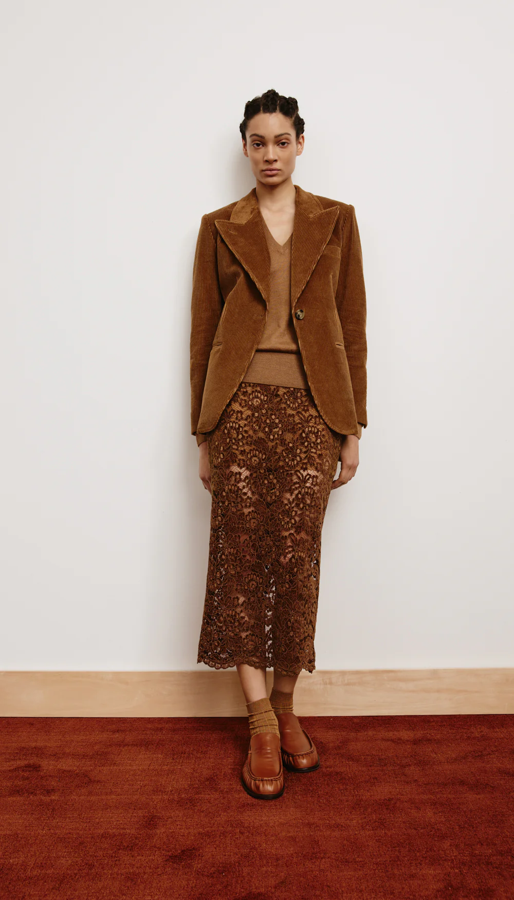 Boyfriend V-Neck Sweater - Image 5