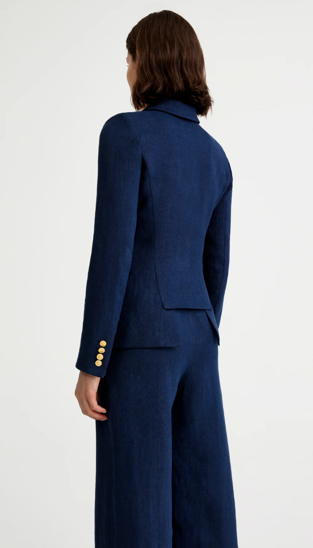 Linen Classic Duchess Blazer - Image 3