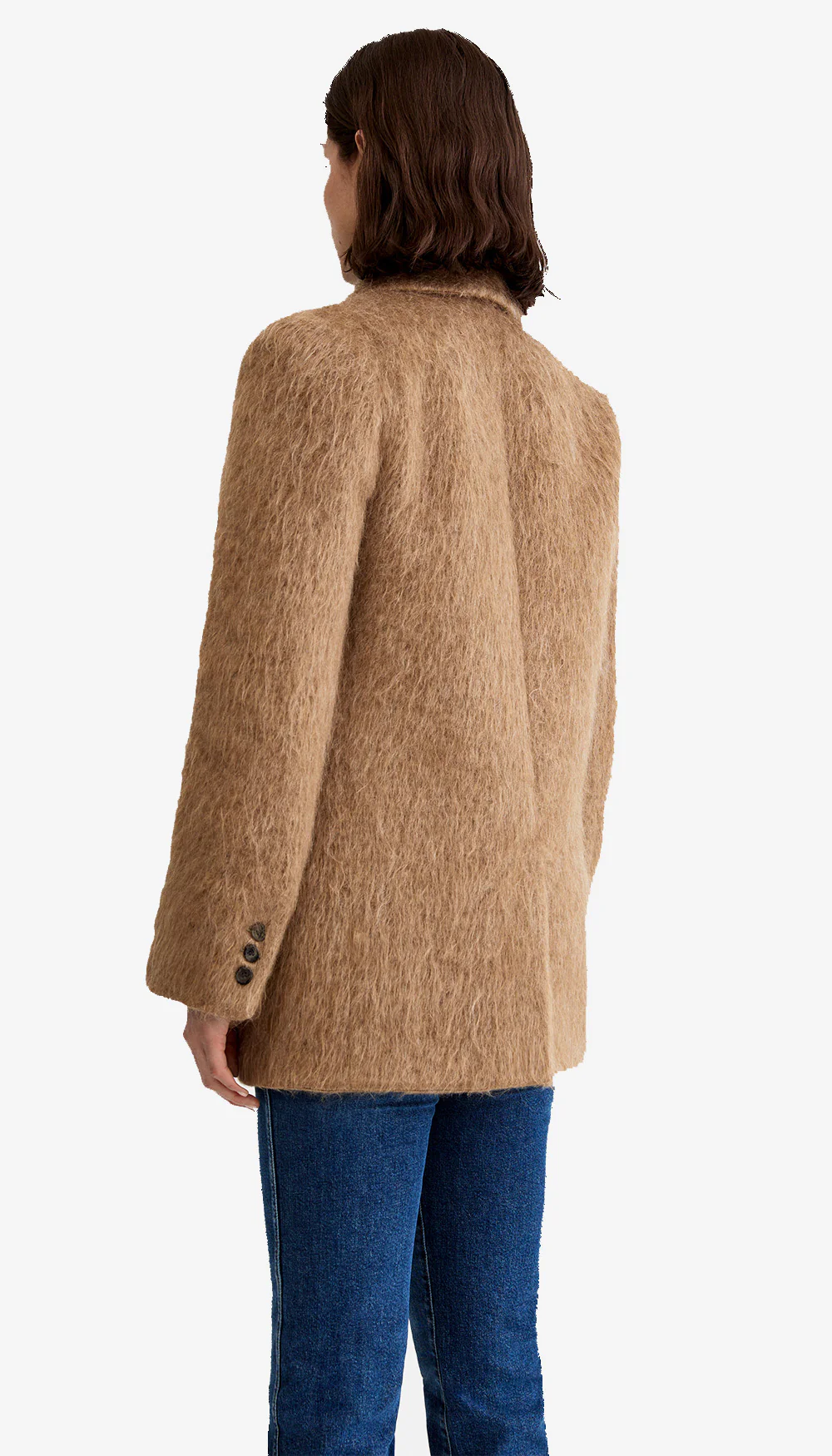 Long Lapel Outerwear Blazer - Image 2