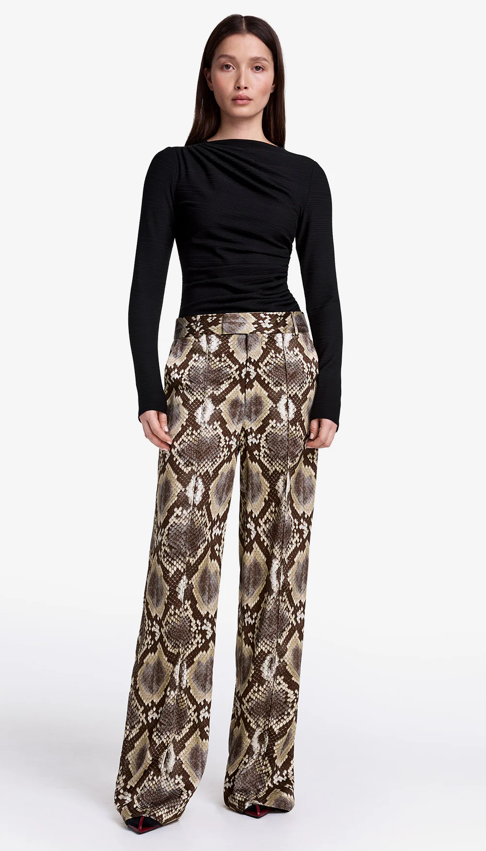 Low Rise Slouch Trouser - Image 2