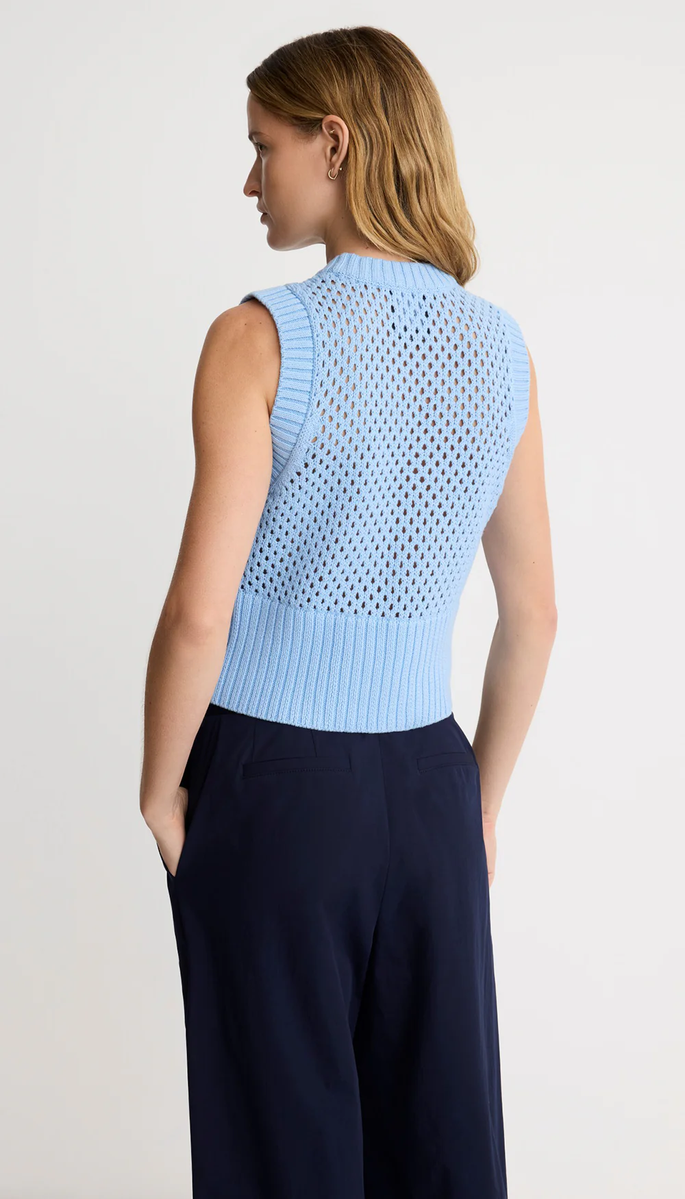 Mesh Knit Vest - Image 2