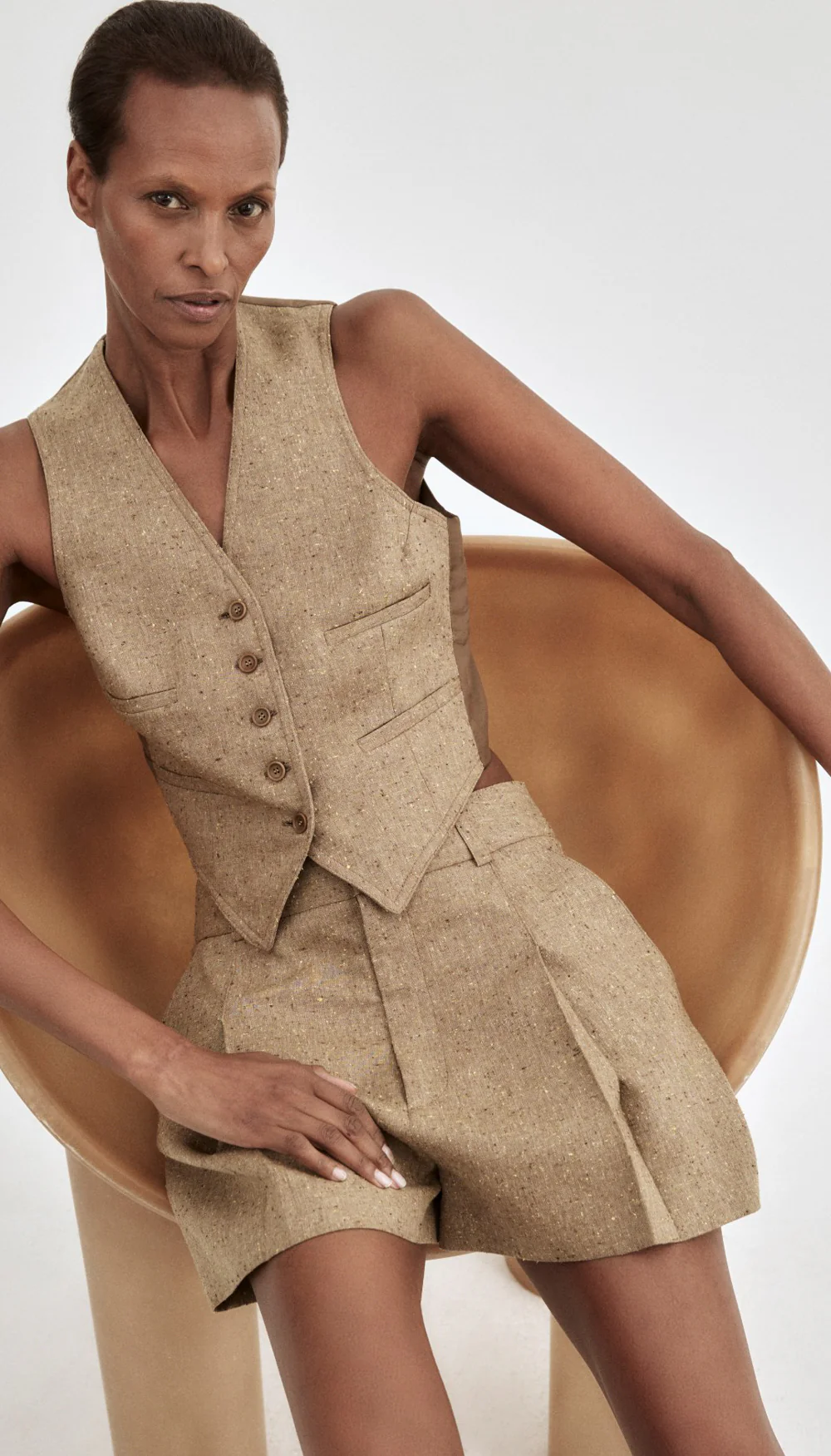 Cropped Vest - Image 5