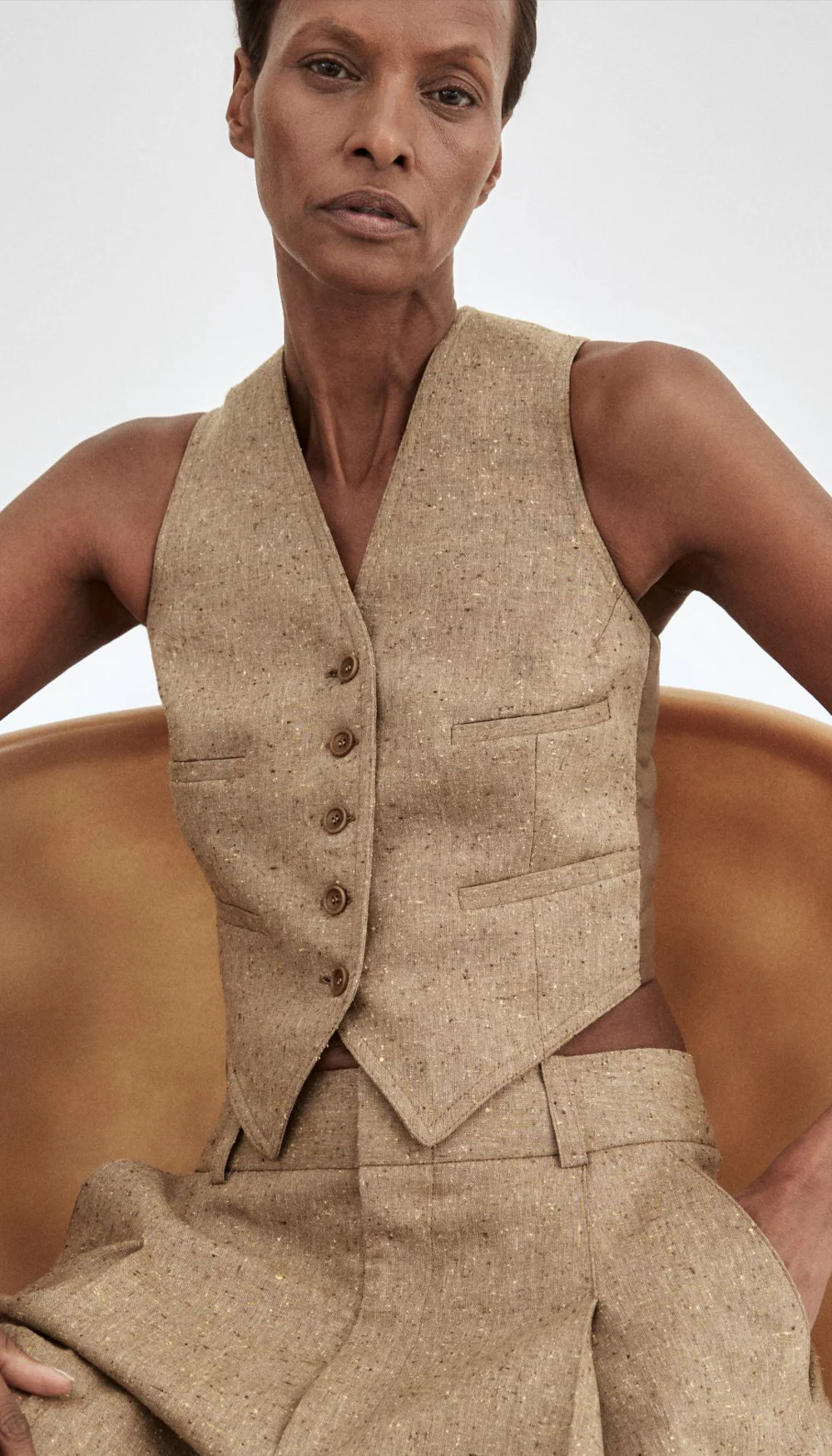 Cropped Vest - Image 6