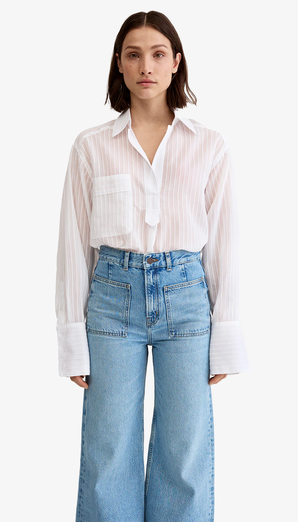 Over The Head Pocket Shirt - Image 2