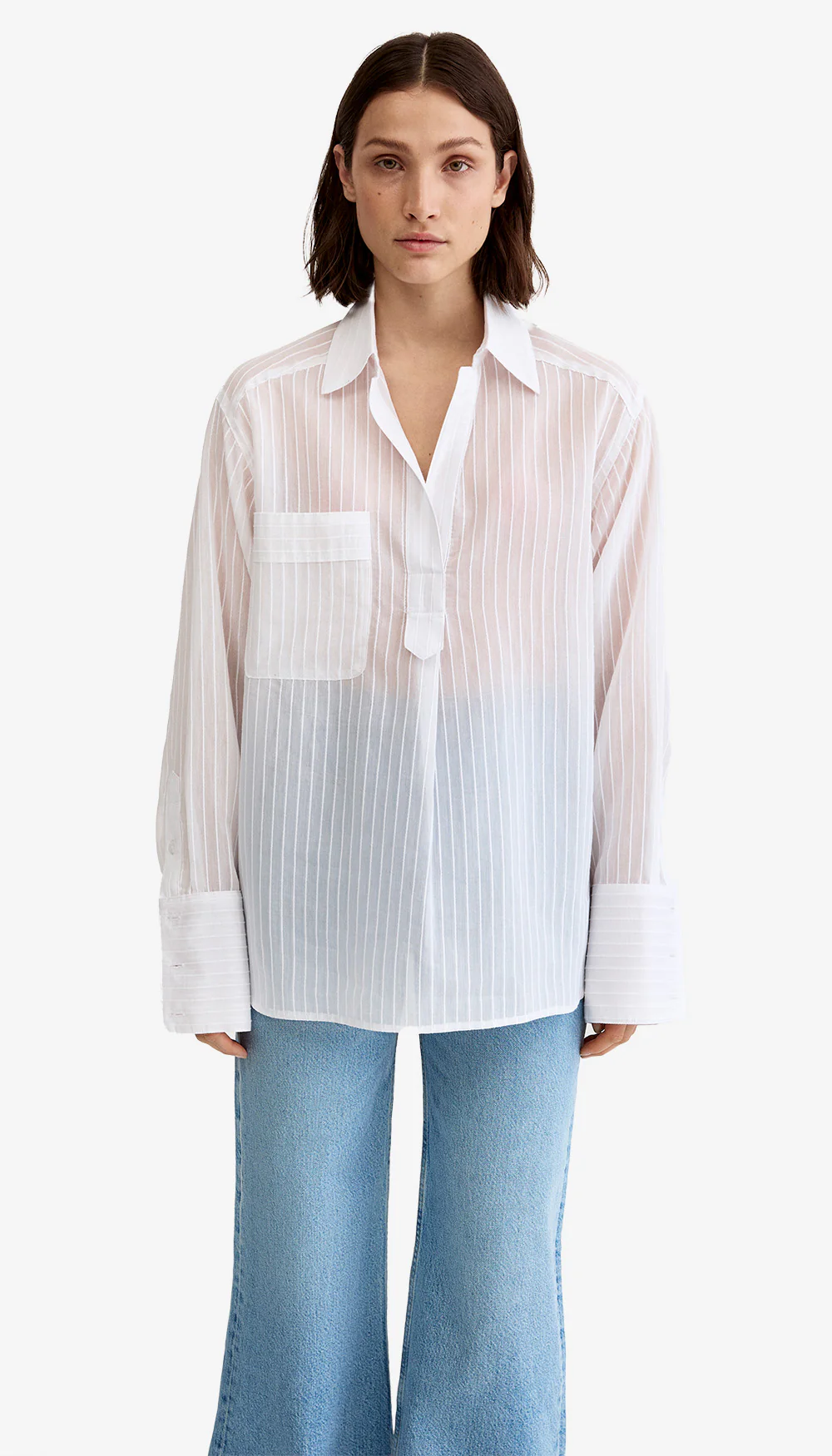 Over The Head Pocket Shirt - Image 3
