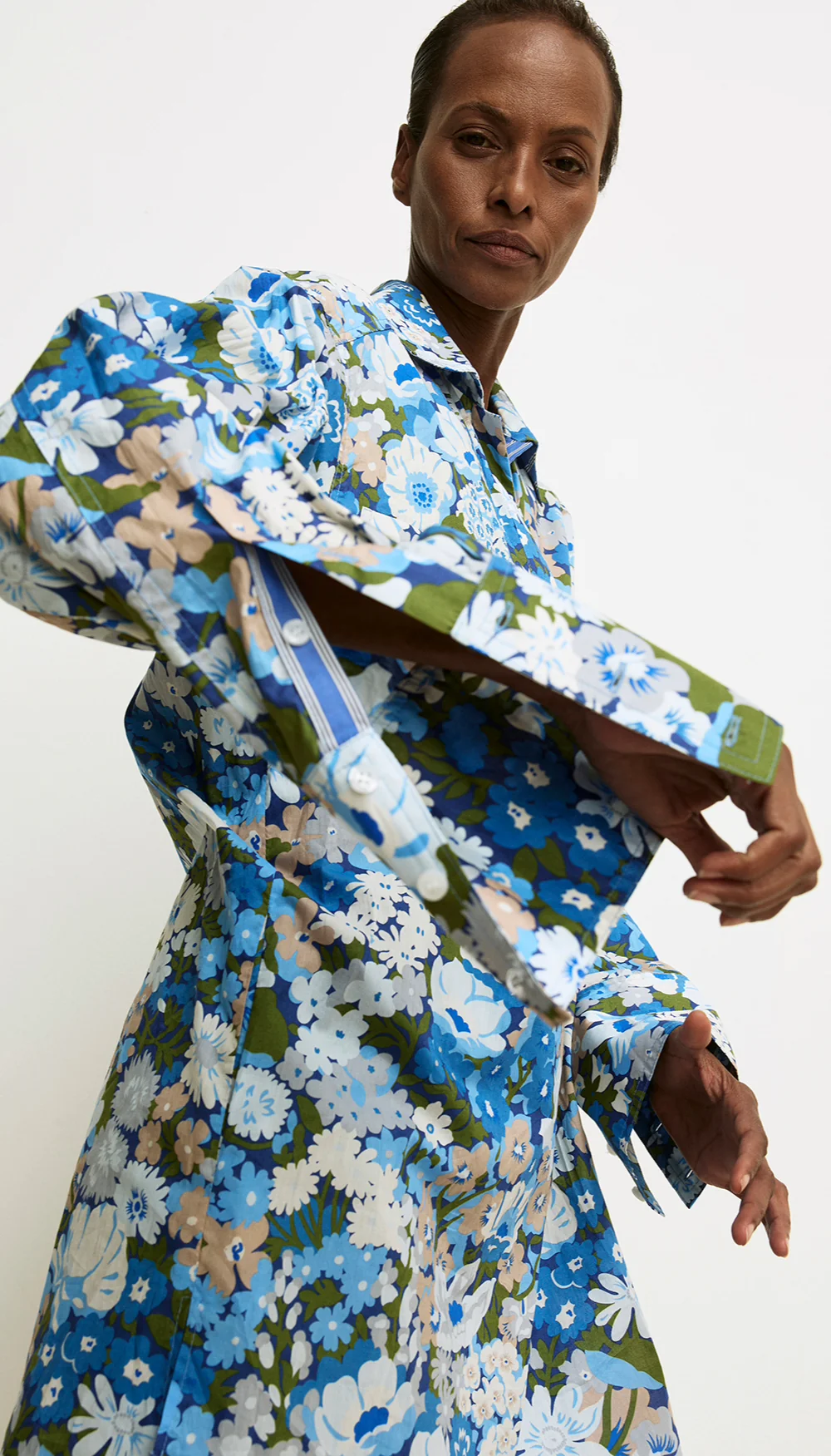 Over the Head Shirt Dress - Image 5