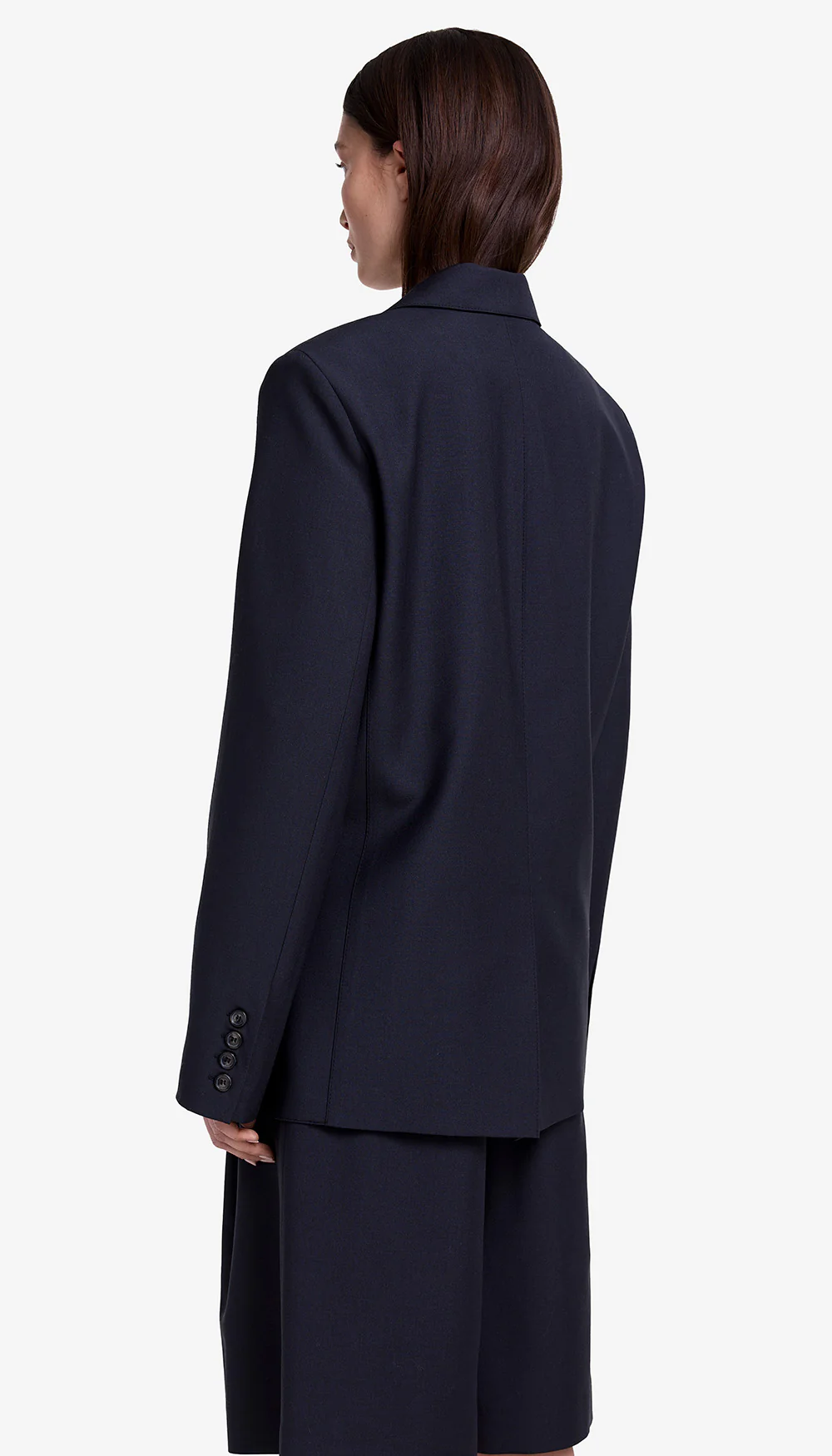 Oversized Layered Blazer With Detachable Vest - Image 6
