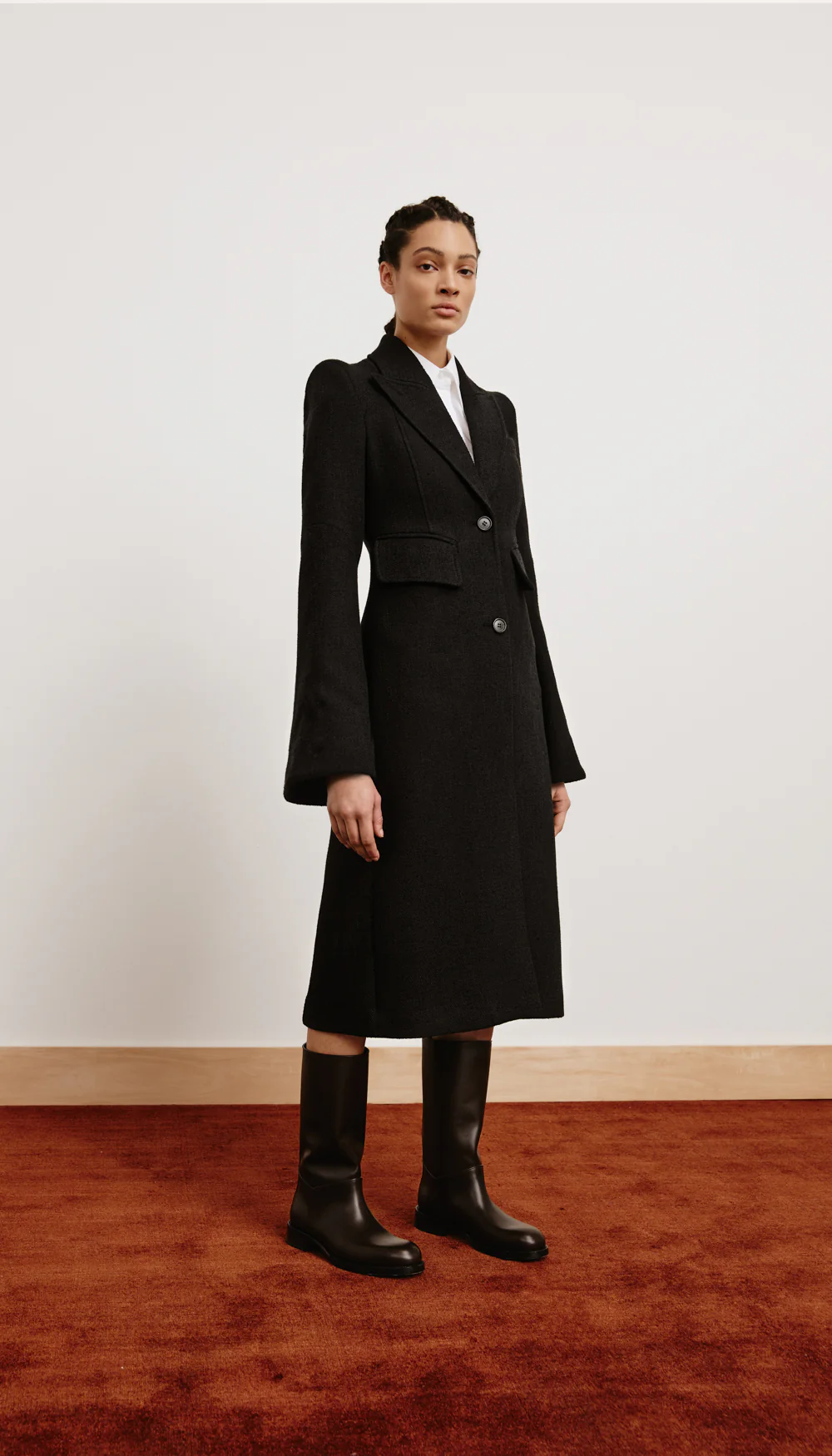 Pagoda Brando Trumpet Sleeve Coat - Image 4
