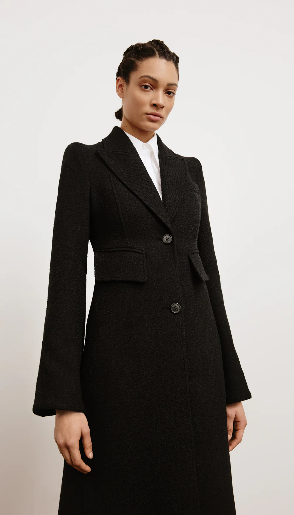Pagoda Brando Trumpet Sleeve Coat - Image 7