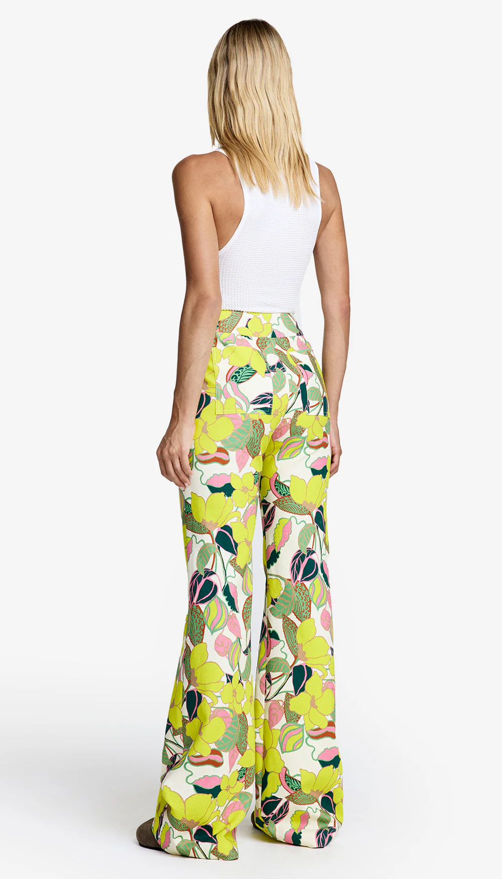 Patch Pocket Pintuck Trouser - Image 3