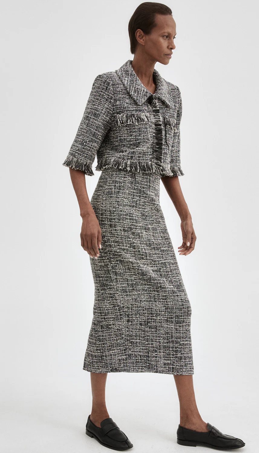 Cropped Sleeve Mini Jacket - Image 6