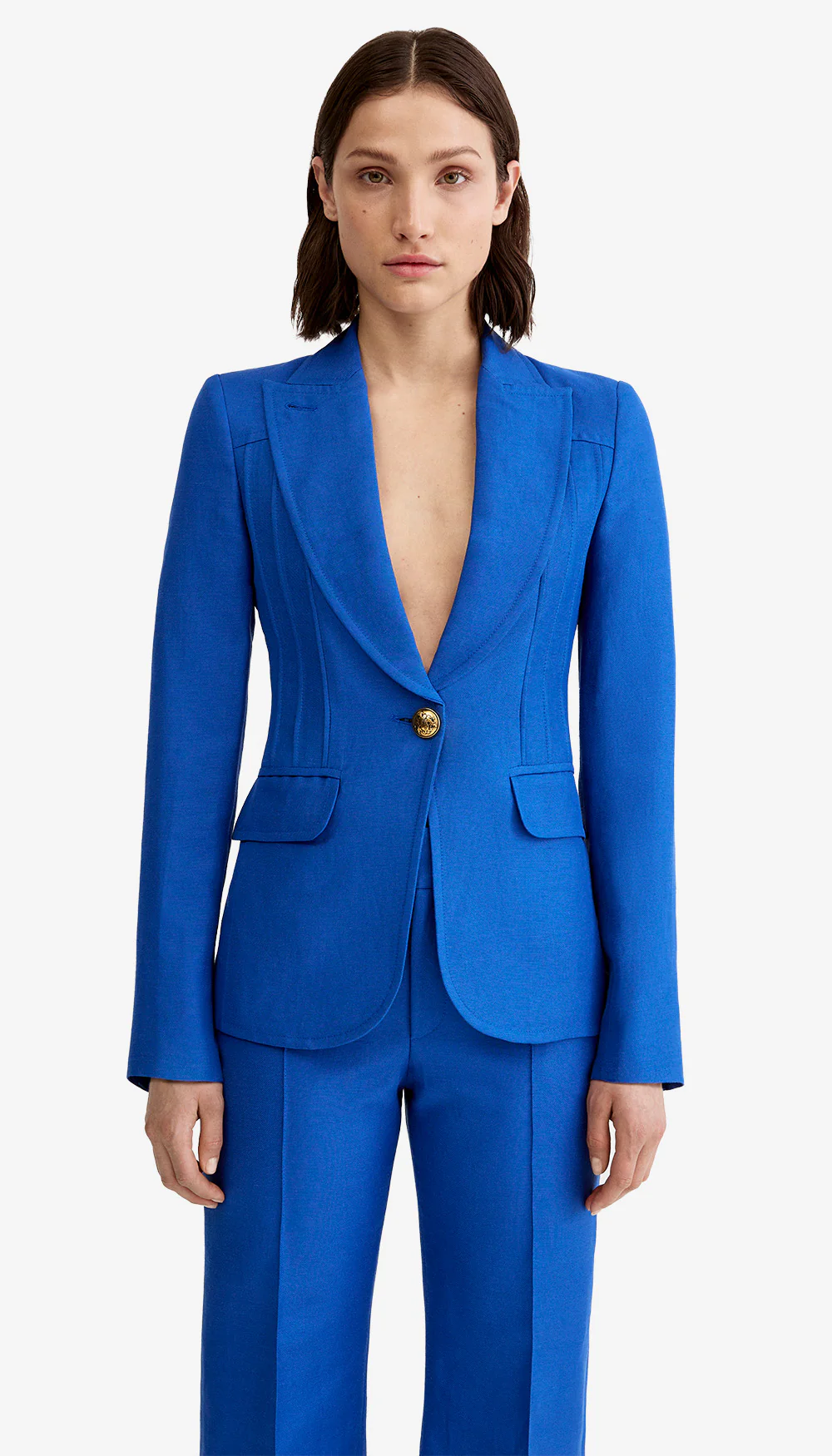 Pintuck Blazer - Image 3
